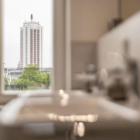 Stylisches Zentrales City-Apartment Mit 2 Balkonen Leipzig Exterior foto